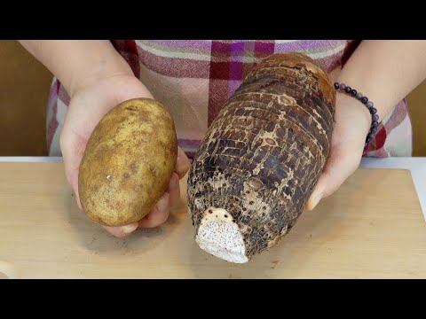 素食家常菜料理│芋頭和馬鈴薯的創意新吃法，原來訣竅在這裡，筷子攪一攪，出鍋孩子搶著吃！│Vegan Recipe смотреть онлайн