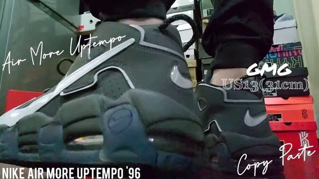 Nike Air More Uptempo '96 - Copy Paste - Bleck 2022 - On Feet - GARY|笙開箱(GARY UNBOXING) смотреть онлайн