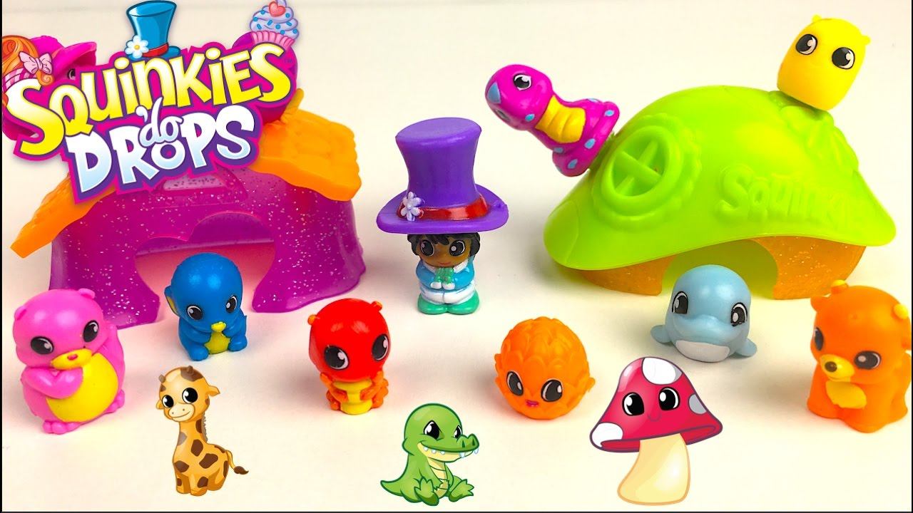SQUINKIES DO DROPS 12 PACK COLLECTOR PACK DO DROPS AND VILLAS WITH ALLY GATOR  ROYAL DO -UNBOXING