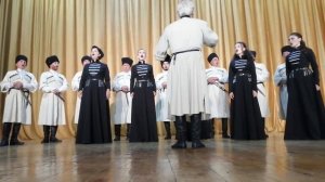 Макланда Квициния ансамбль "Ерцаху" Абх. Народная песня