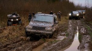 Жесткий оффроуд! Повредили тачки! #jeep #offroad #uaz #уаз #с910ха #покатушки #оффроад