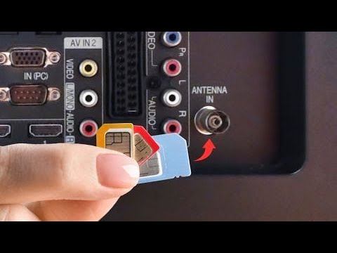 Insert the Sim card into the TV for the best indoor antenna смотреть онлайн
