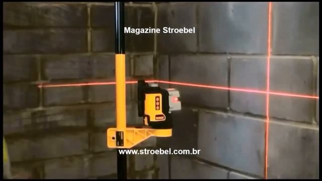 Nível à Laser Dewalt DW089K - Auto-nivelador - Até 15 metros - de ponto/esquadro (3 linhas) смотреть онлайн