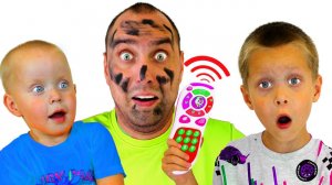 Дамик и забавная истории про волшебный пульт