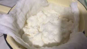 Сыр из козьего молока. Сок лимона вместо фермента.