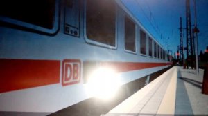 Отправление скорого фирменного поезда номер 1"Дальний DB"Кобленз-Кёльн