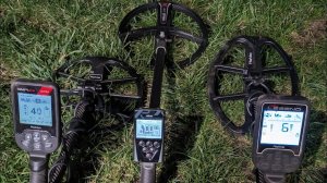 Xp Deus, Simplex Ultra, Nokta Legend - тест металошукачів, паралельно у чорноземі та глині.