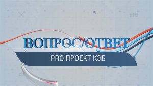 ВОПРОС/ОТВЕТ/ PRO проект КЭБ