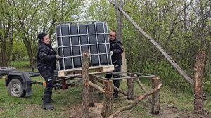 Работаем и готовим на хуторе вкуснейшие РЕБРЫШКИ ПО-ХУТОРСКИ В КАЗАНЕ НА КОСТРЕ.