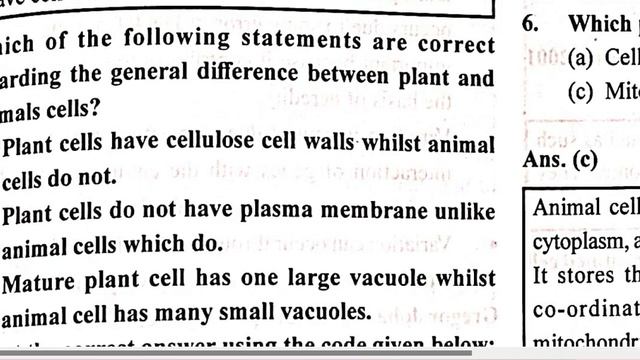 GHATNA CHAKRA GENERAL SCIENCE MCQ BIOLOGY PRACTICE SET CH- PARTS -