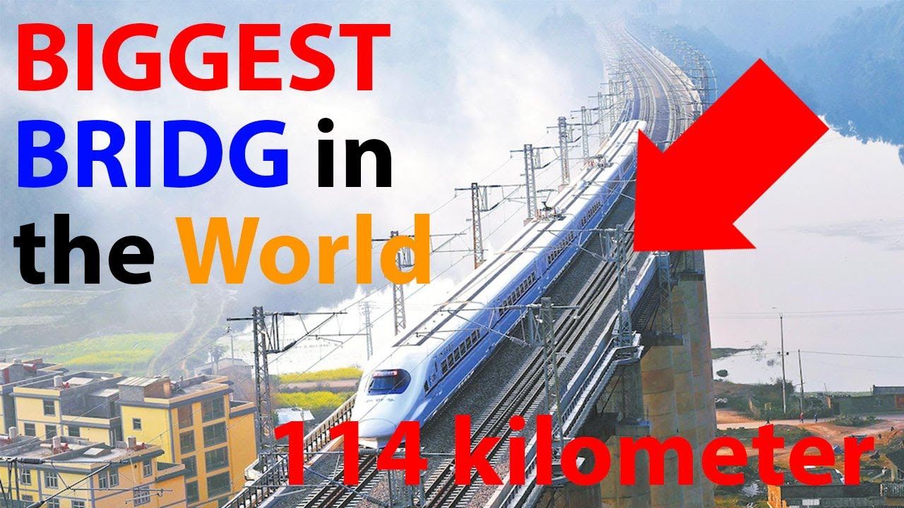 BIGGEST BRIDG in the World Tianjin Grand Bridge | Hunza Tv смотреть онлайн