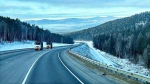 Вот и разошлись пути-дорожки!!! Скользкая дорога Бурятии!!!