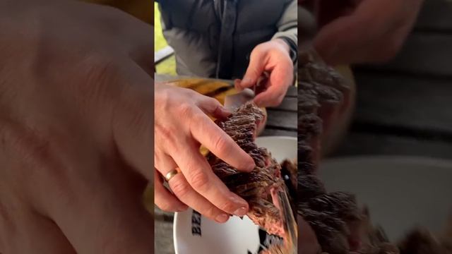 СТЕЙК ИЗ ОБЫЧНОЙ ГОВЯДИНЫ | Стриплойн из филейного края | #отказанадостейка #стейк