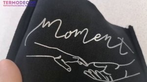 Серебряные термонаклейки. Печать термонаклеек из серебра