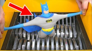 Shredding STRETCH BATMAN Figure!