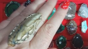 Каменная лавка( кольца и наборы в мельхиоре и нейзильбере, серьги 1 часть)