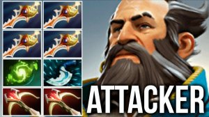 4 Rapiers !Attacker Best Kunkka Gameplay! Like in Old Days Epic 1 Rax Defense Dota 2