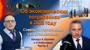 ОБ ЭКОНОМИЧЕСКИХ ПОТРЯСЕНИЯХ В 2025 ГОДУ • СОВЕТЫ ПО УКРЕПЛЕНИЮ СВОЕЙ ЭНЕРГЕТИКИ • ЧАСТЬ 3