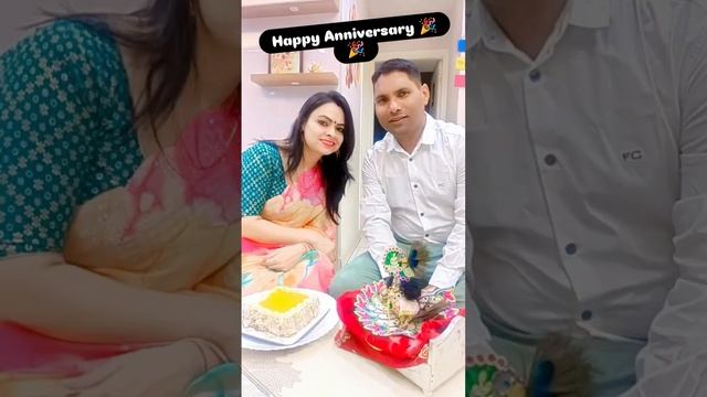 Anniversary celebration 🥳🥳🎉🎉#couplegoals #anniversary #anniversarycake #celebration #family #love