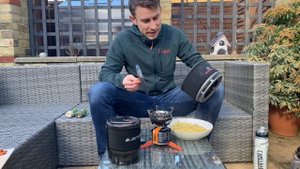 Jetboil Meals - Chorizo Pasta using Jetboil Ceramic Cook Pot & Jetboil MiniMo
