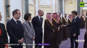 ولي العهد السعودي محمد بن سلمان يستقبل ماكرون في الرياض