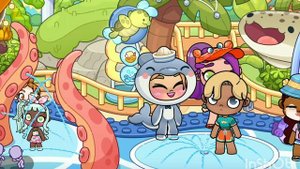 🏖Прятки в аквапарке🏄♀️ с моей младшей сестрой! История! Идею взяла у "Я Ника Avatar world" 🪷🫧