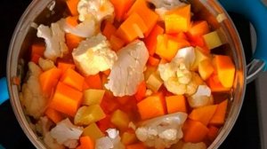 Вкуснейший КРЕМ-СУП ИЗ ЦВЕТНОЙ КАПУСТЫ И ТЫКВЫ😋, который понравится всей семье!