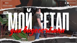 Мой сетап для видеосъёмки в 2024 году