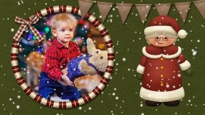 "С Рождеством!"  Фотозаменяемый проект с переходами для Proshow Producer