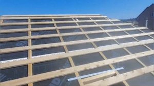 КРЫША ЗА 20 МИНУТ.  Строительство частного индивидуального жилого дома. Этап третий -Кровля!