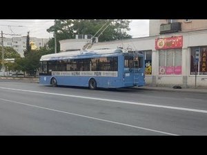 Севастопольский Троллейбус на Тролза 5265.02 Мегаполис №1087 Депо №1-б.Камышовая 16 августа 2022г.