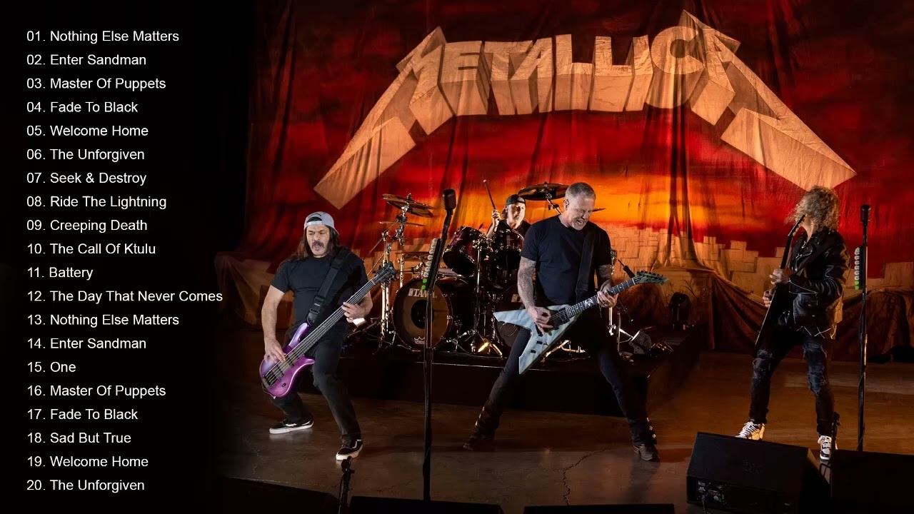 Полный альбом Metallica Greatest Hits 2022 | Лучшие песни Metallica Playlist HQ