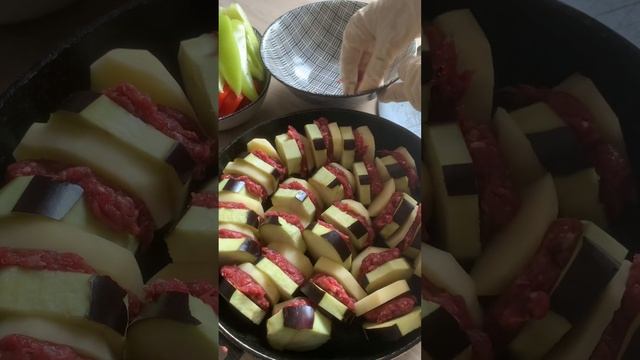 Баклажаны с фаршем в духовке