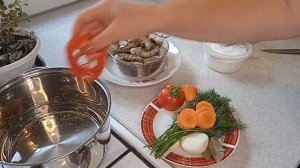Варю тигровые креветки.