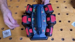 BOSCH 6 Bay 18v Battery Charger - Gal 18v6-80 (1600a01u9p)