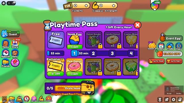 БАШНЯ ИВЕНТА КЛАССИК! КОДЫ СИМУЛЯТОР АРМРЕСТЛИНГА! Arm Wrestle Simulator ROBLOX смотреть онлайн