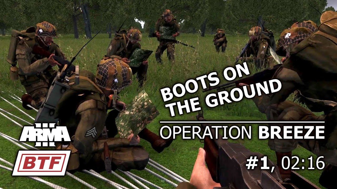 [Arma 3, BTF, WWII] Op. Breeze: [1] Boots on the Ground смотреть онлайн