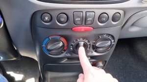 Fiat punto manual clima switch. #climatronic #tech #car
