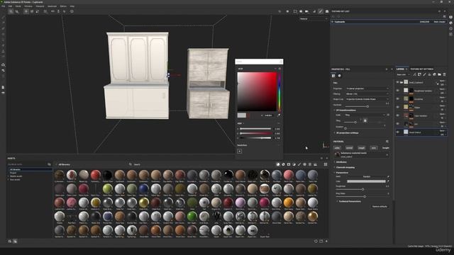 16. Texturing the Cupboards