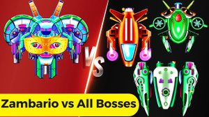 Alien Shooter Boss 40 Zambario Boss 36 Megazort Boss 37 bello Boss 38 Metrorust