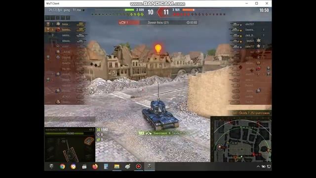 Кв-2. Химмельсдорф. 9 фрагов. смотреть онлайн