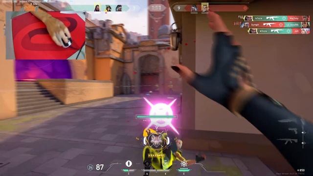 Using the Best Crosshair in Valorant смотреть онлайн