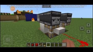 как построить? пулемет в майнкрафт