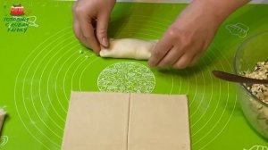 Невероятно вкусно и сытно! ТВОРОЖНО-СЫРНЫЕ СЛОЙКИ. Идеально для завтрака и перекуса