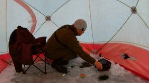 Печка дровянная или на солярке ,что лучше. Рыбалка в палатке Куб Медведь.