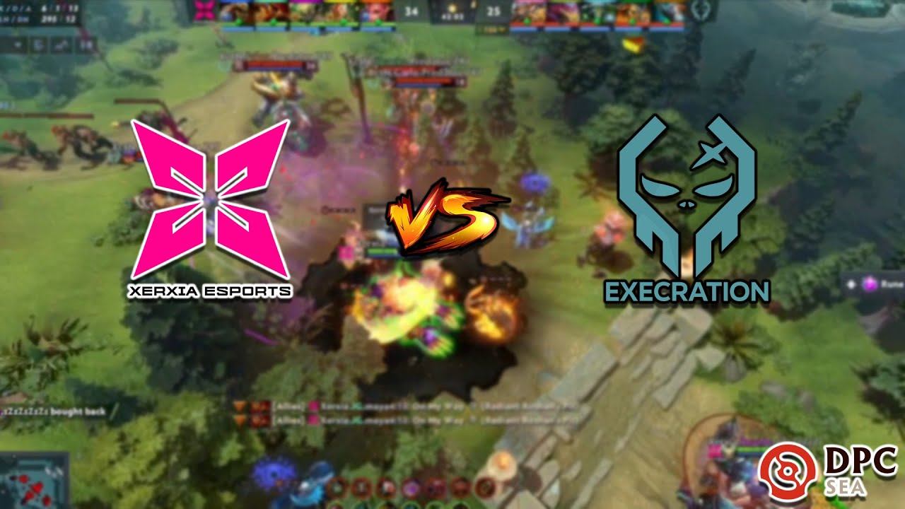 UNBELIEVABLE GAME! GAME 2| XERXIA VS EXECRATION |DPC SEA 2023 Tour 3: Division I| DOTA 2 HIGHLIGHTS