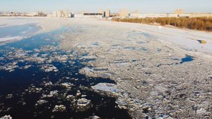 DJI MINI 2 - р. Амур ледостав 2024