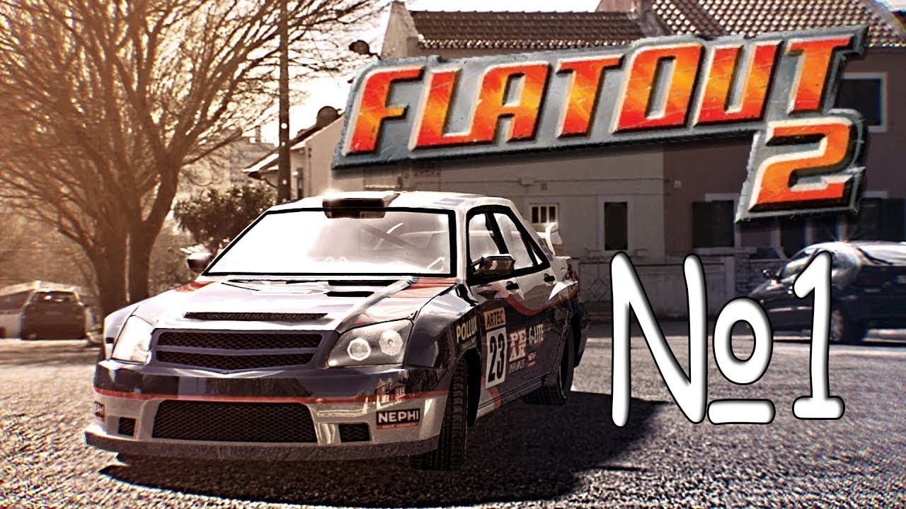 FlatOut 2 проходняк №1 смотреть онлайн