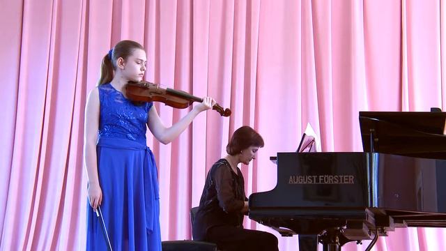 Л. Шпор, концерт для скрипки с оркестром № 2, часть 1 смотреть онлайн