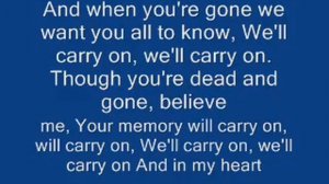 my chemical romance welcome to the black parade lyrics